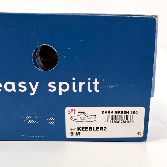 Easy Spirit Keebler2 Clogs Size 9M Dark Green Felt Upper Slip-On Walking Shoes - Picture 14 of 14